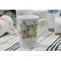 Chinese traditional print ceramic tea mug